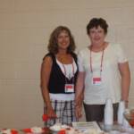 Vicky Graham Ray (Bartlesville, OK) and Helen Connolly Colwell were the BESTEST hostesses for our 60th Birthday Party on Saturday at Ft. Scott Middle School.  All was YUMMY!