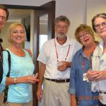 Joe & Beck Leek, Jim Leek, Cheryl Raney Hinshaw, Deborah Freeman Neustadt - Reunion 2015