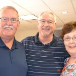 Sid Colwell & Helen Conolly Colwell with Richard Lamer - Reunion 2015